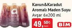AVŞAR KAVUN&KARADUT AROMALI MADEN SUYU 6X200 ML AVŞAR KAVUN&KARADUT AROMALI MADEN SUYU 6X200 ML